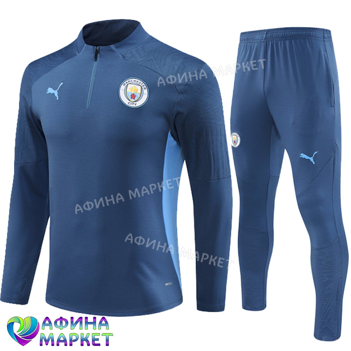 Детский футбольный костюм Манчестер Сити 2024-2025 Training Puma (3617)