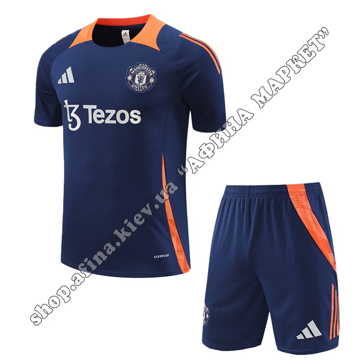 Манчестер Юнайтед 2024-2025 Adidas Training Navy 