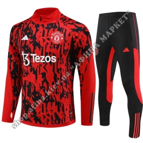 Манчестер Юнайтед Adidas 2023-2024 Black/Red Camo камуфляж