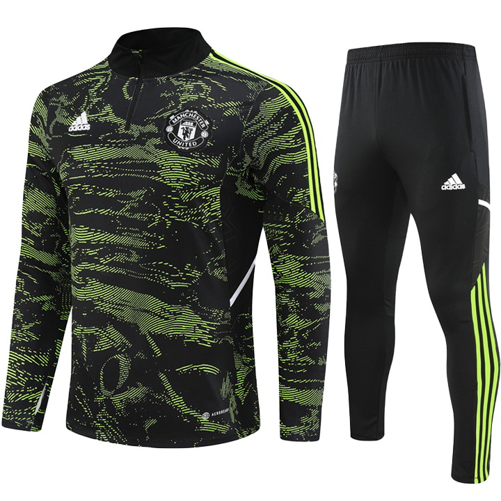 Манчестер Юнайтед Adidas 2023-2024 Black/Green Camo камуфляж