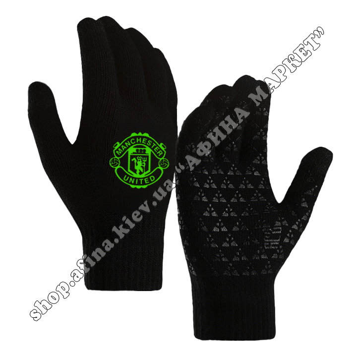 Манчестер Юнайтед сенсорні Touch Screen Black/Neon Green 