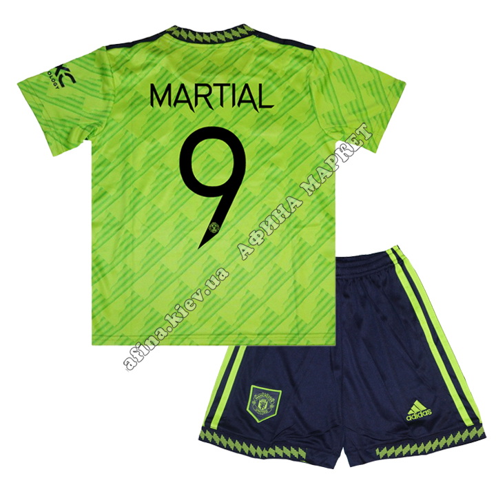 MARTIAL 9 Манчестер Юнайтед 2022-2023 Adidas Third 