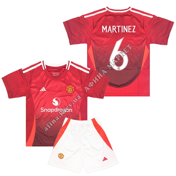 MARTINEZ 6 Манчестер Юнайтед 2025 Adidas Home 