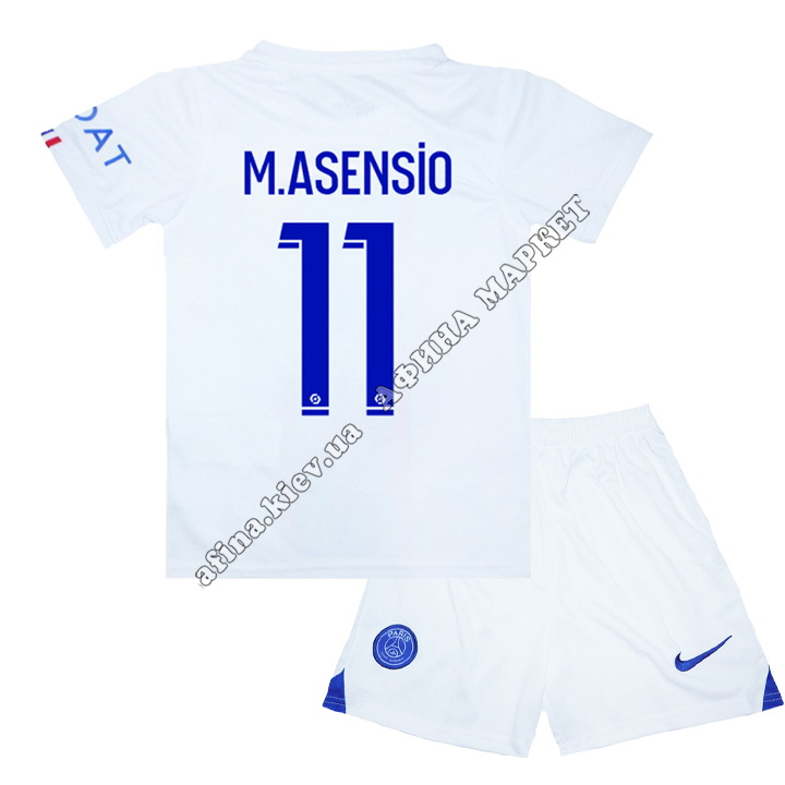 M.ASENSIO 11 ПСЖ 2022-2023 Nike Third 