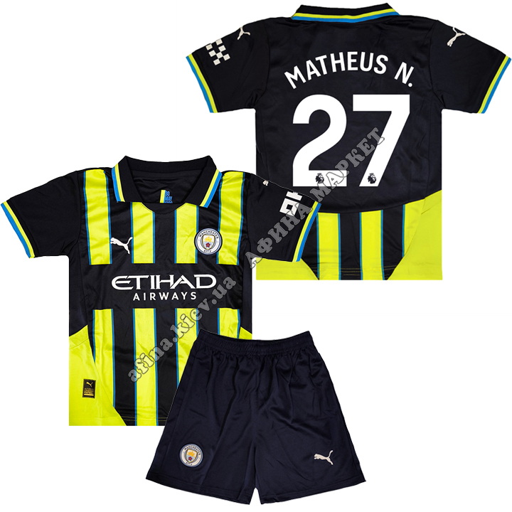 MATHEUS N. 27 Манчестер Сіті 2025 Puma Away 