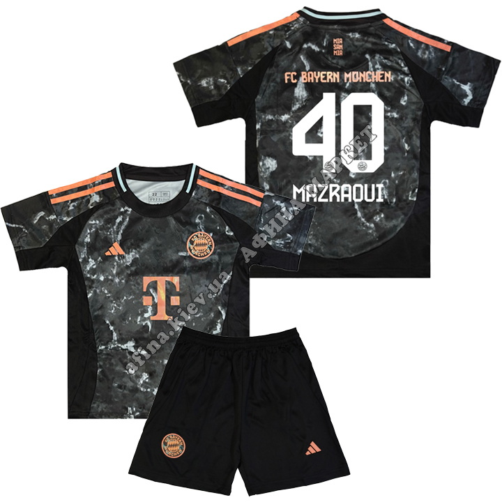 MAZRAOUI 40 Баварія Мюнхен 2025 Away Adidas 