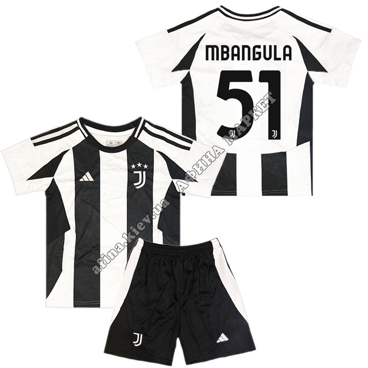 MBANGULA 51 Ювентус 2024-2025 Adidas Home 