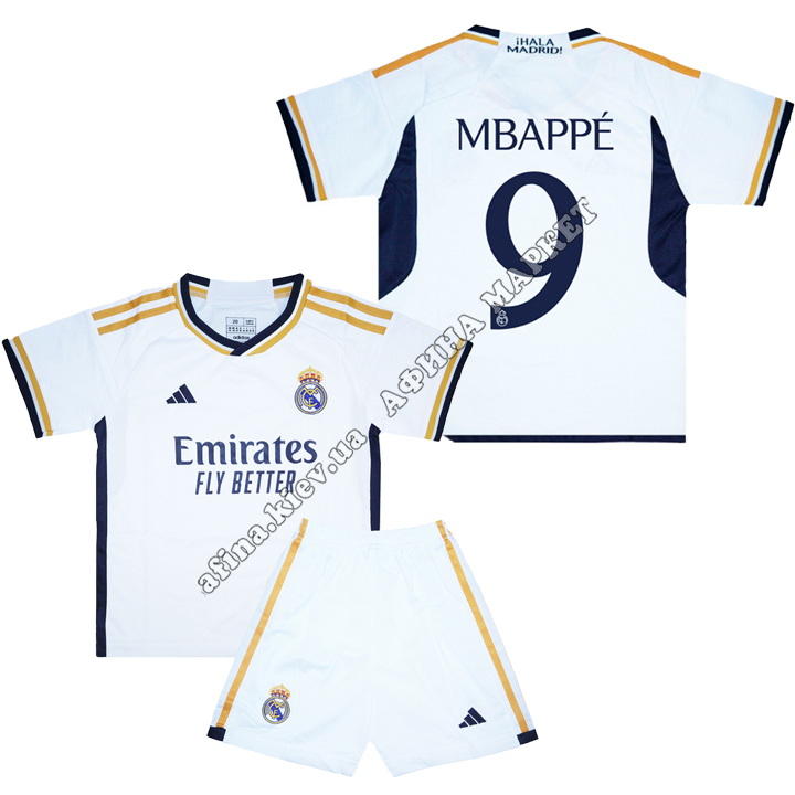 MBAPPÉ 9 Реал Мадрид 2023-2024 Adidas Home 