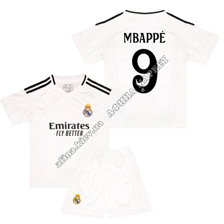 MBAPPÉ 9 Реал Мадрид 2024-2025 Adidas Home 