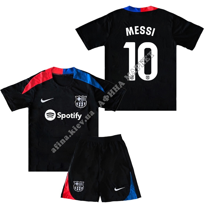 MESSI 10 Барселона 2024-2025 Nike Training Black 