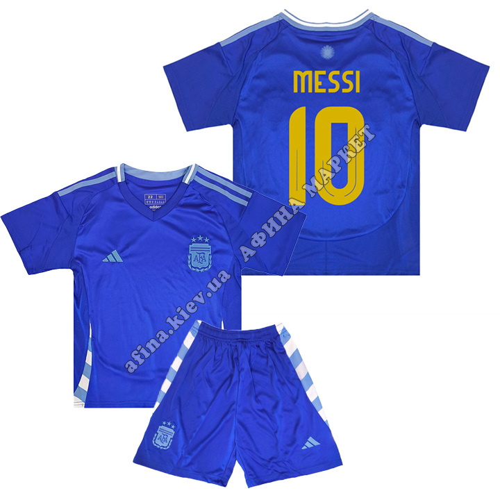 MESSI 10 збірної Аргентини EURO 2024 Argentina Away 