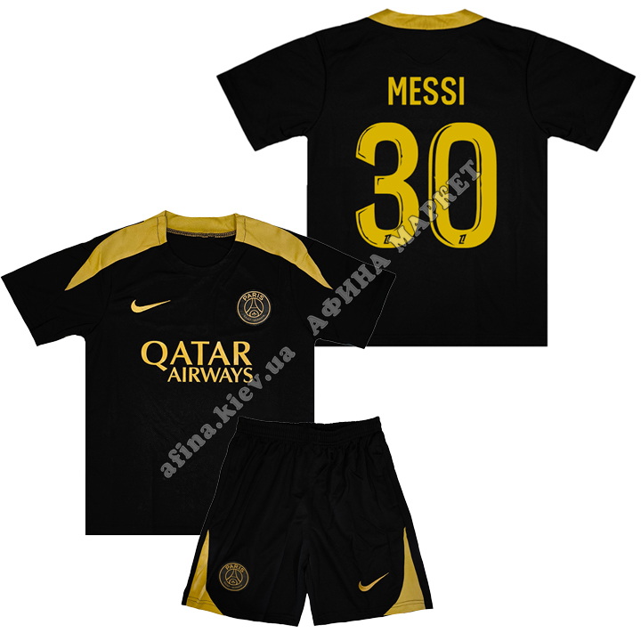 MESSI 30 ПСЖ 2024-2025 Nike Training Black 