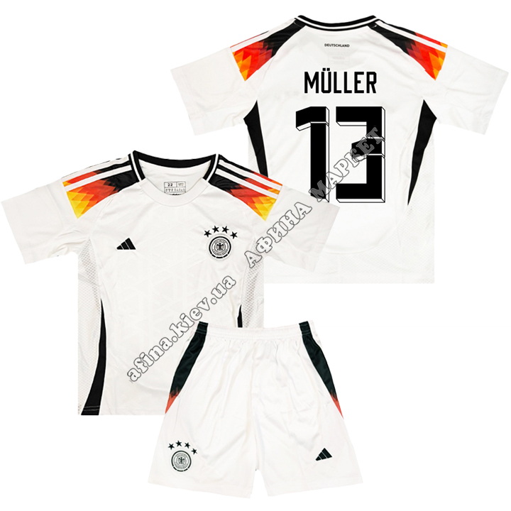 MÜLLER 13 сборной Германии EURO 2024 Germany Home 