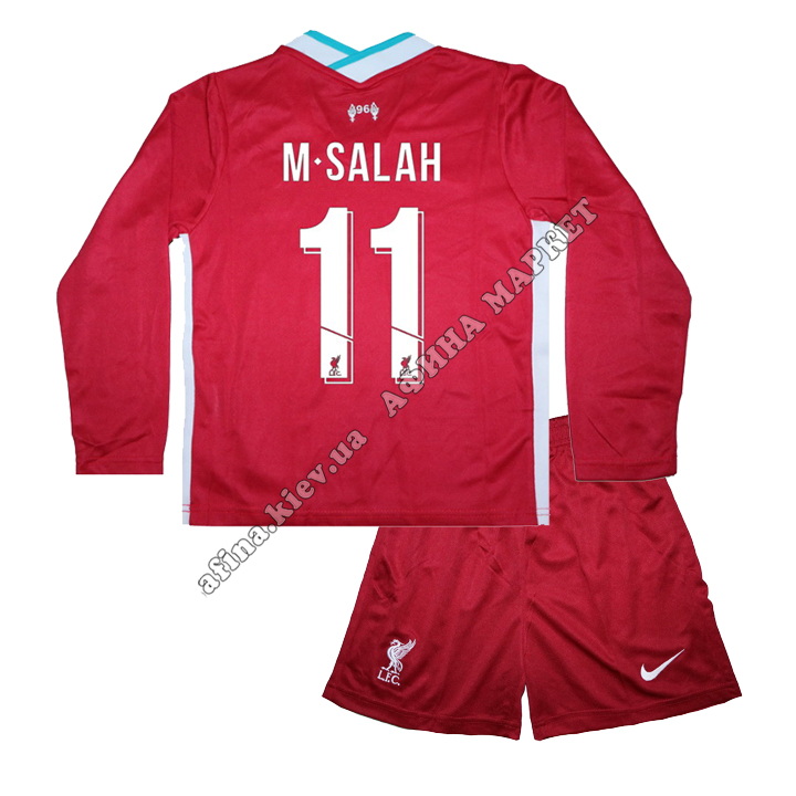 M.SALAH 11 Ліверпуль 2020-2021 з довгим рукавом Nike Home 