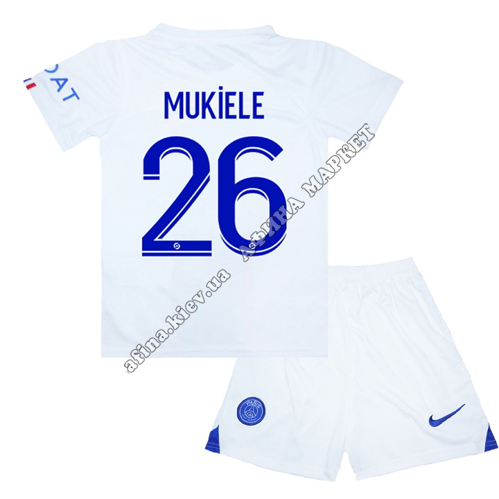 MUKIELE 26 ПСЖ 2022-2023 Nike Third 