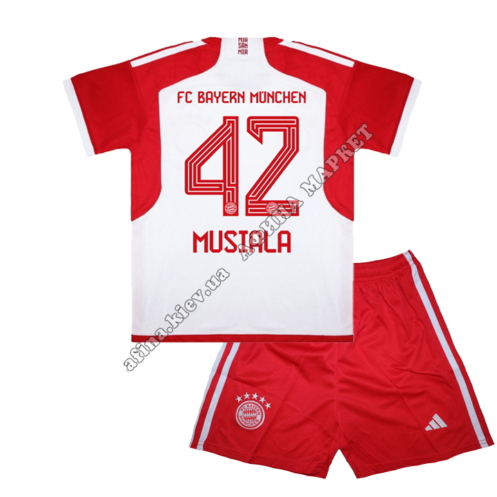 MUSIALA 42 Бавария Мюнхен 2023-2024 Adidas Home 