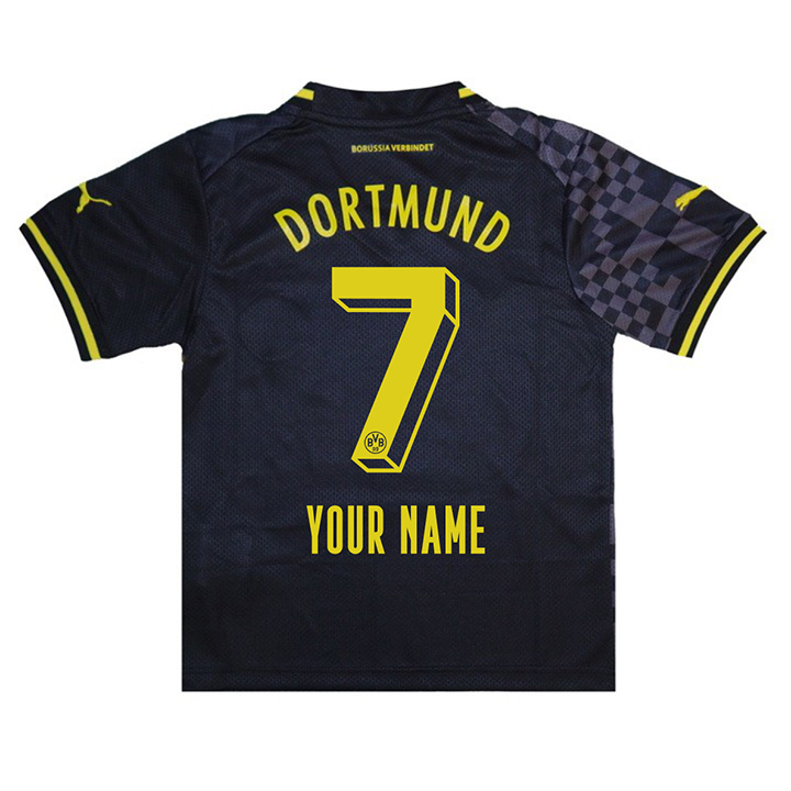 Нанесение имени, фамилии, номера на форму Боруссия Дортмунд 2023