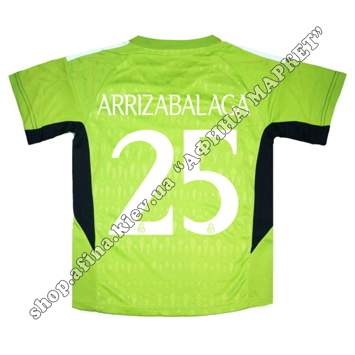 Нанесение имени, фамилии, номера, шрифт Реал Мадрид 2024 Goalkeeper 130977