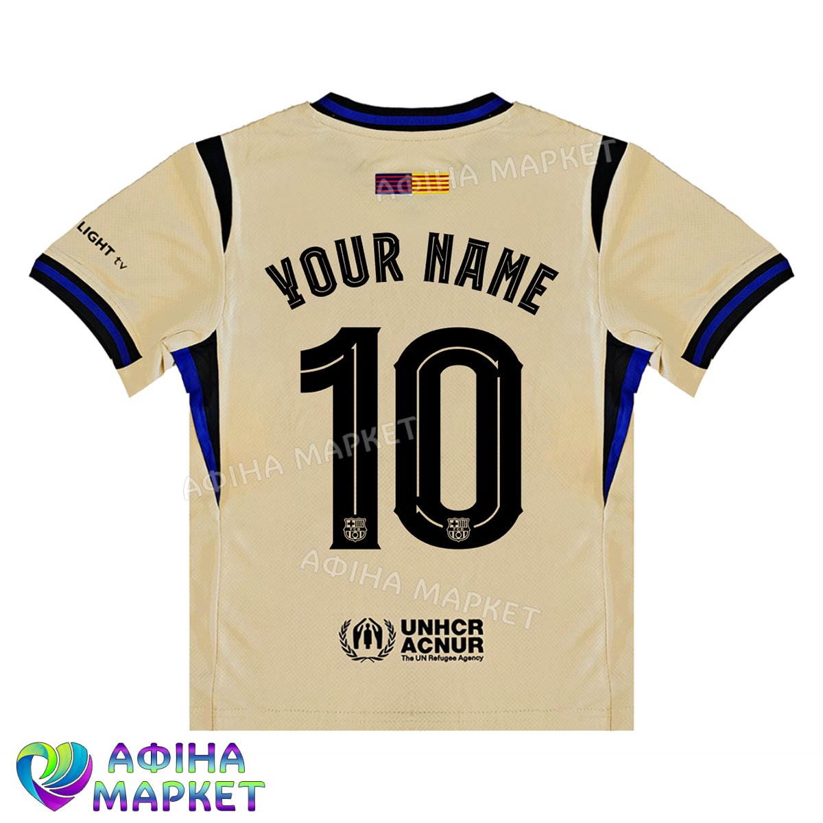 Друк прізвища, імені та номера на футбольну форму Барселона 2025-2026 FC Barcelona x Kobe Bryant Away 182254