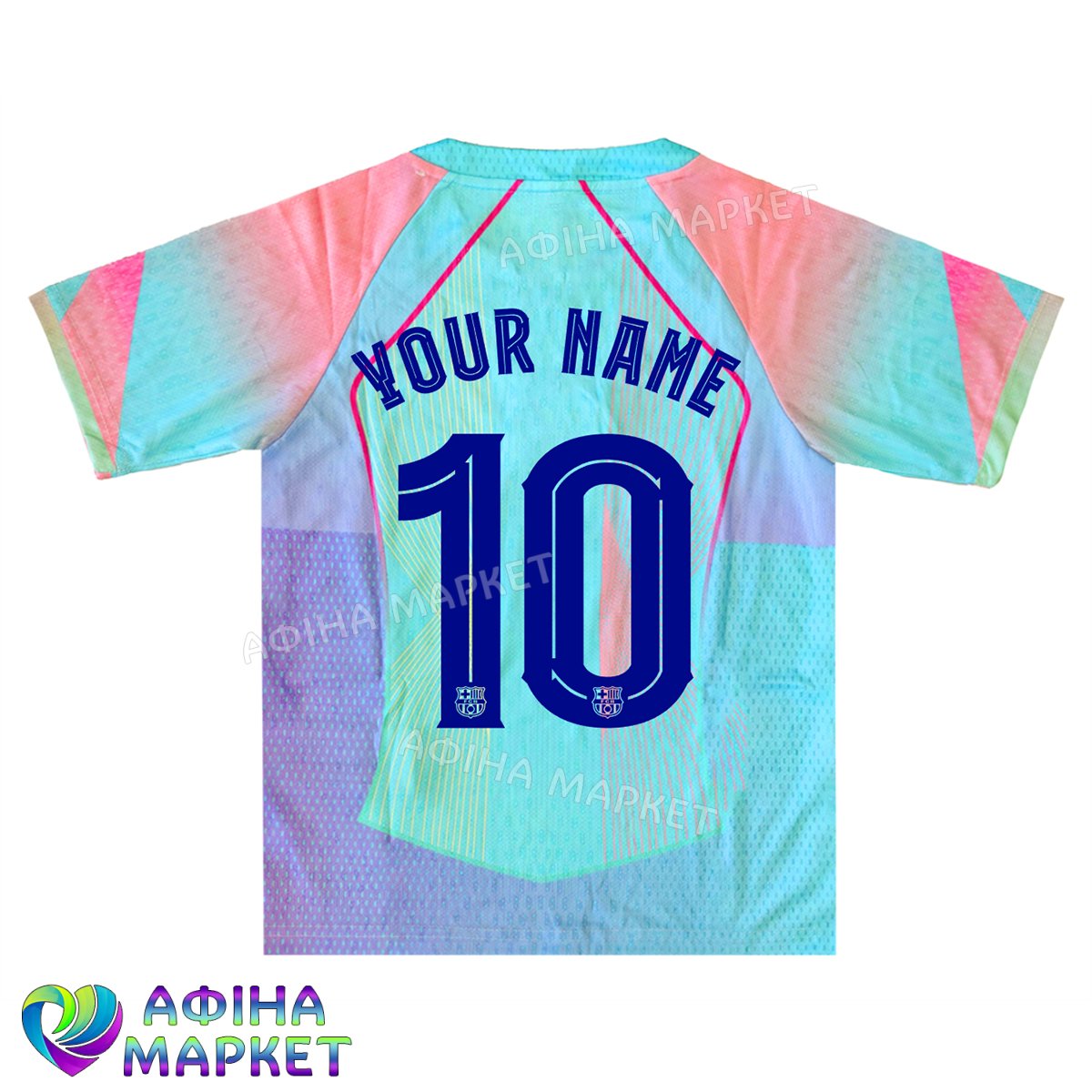 Друк прізвища, імені та номера на футбольну форму Барселона Барселона 2025-2026 Special Edition 176995