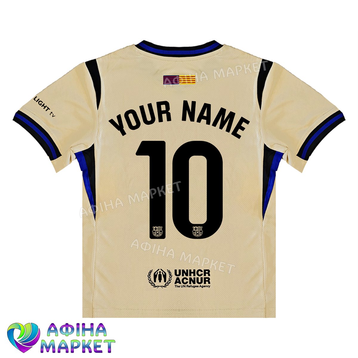 Друк прізвища, імені та номера на футбольну форму Барселона 2026 FC Barcelona x Kobe Bryant Away 182268