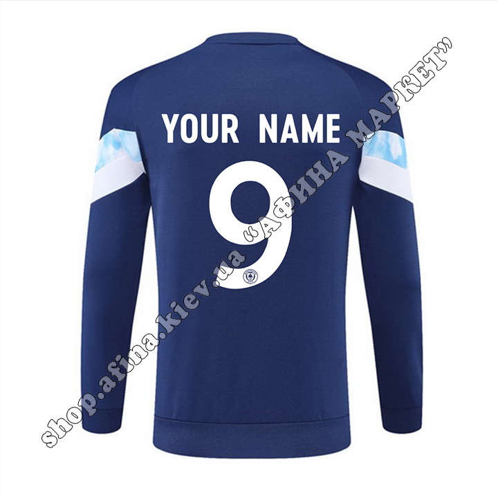 Друк прізвища та номера на футбольний костюм Манчестер Сіті 2022-2023 112226