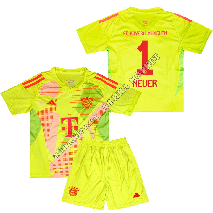 NEUER 1 Бавария Мюнхен 2024-2025 Adidas Goalkeeper 