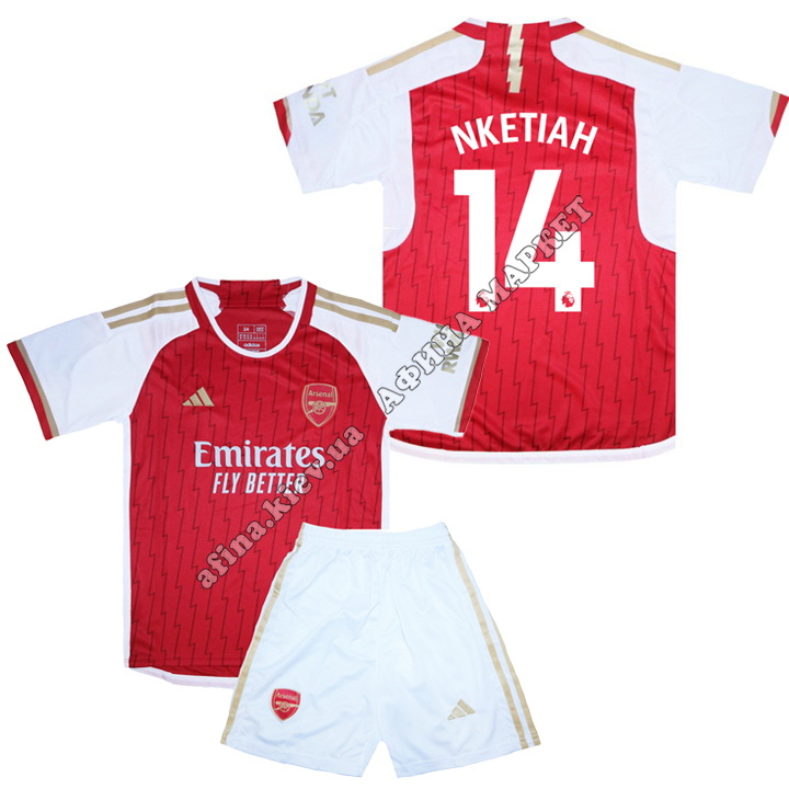 NKETIAH 14 Арсенал 2023-2024 Adidas Home 