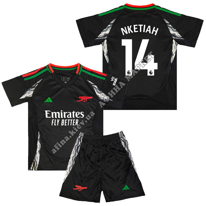 NKETIAH 14 Арсенал 2024-2025 Adidas Away 