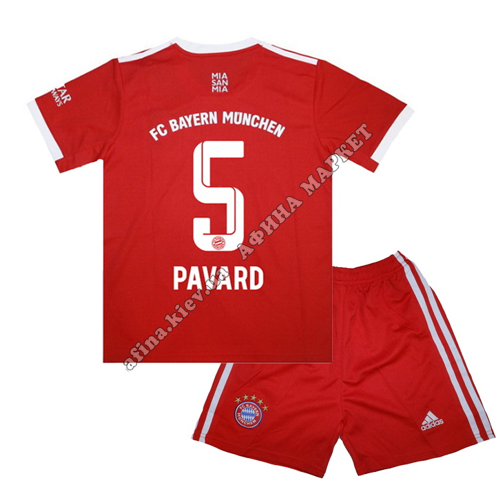 PAVARD 5 Бавария Мюнен 2022-2023 Adidas Home 