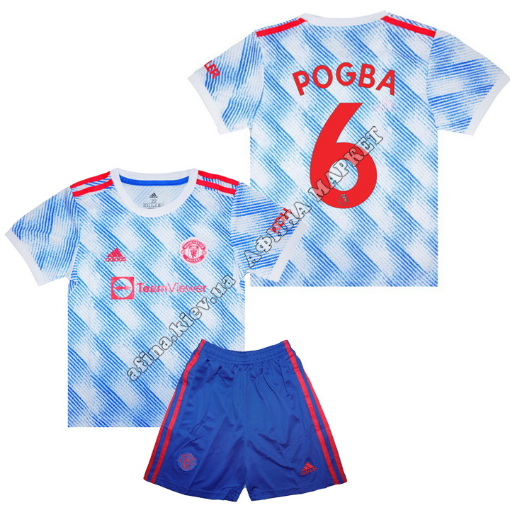 POGBA 6 Манчестер Юнайтед 2022 Adidas Away 