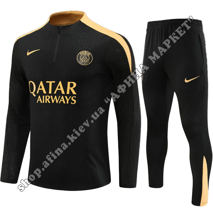 ПСЖ 2024-2025 Black/Gold Nike 