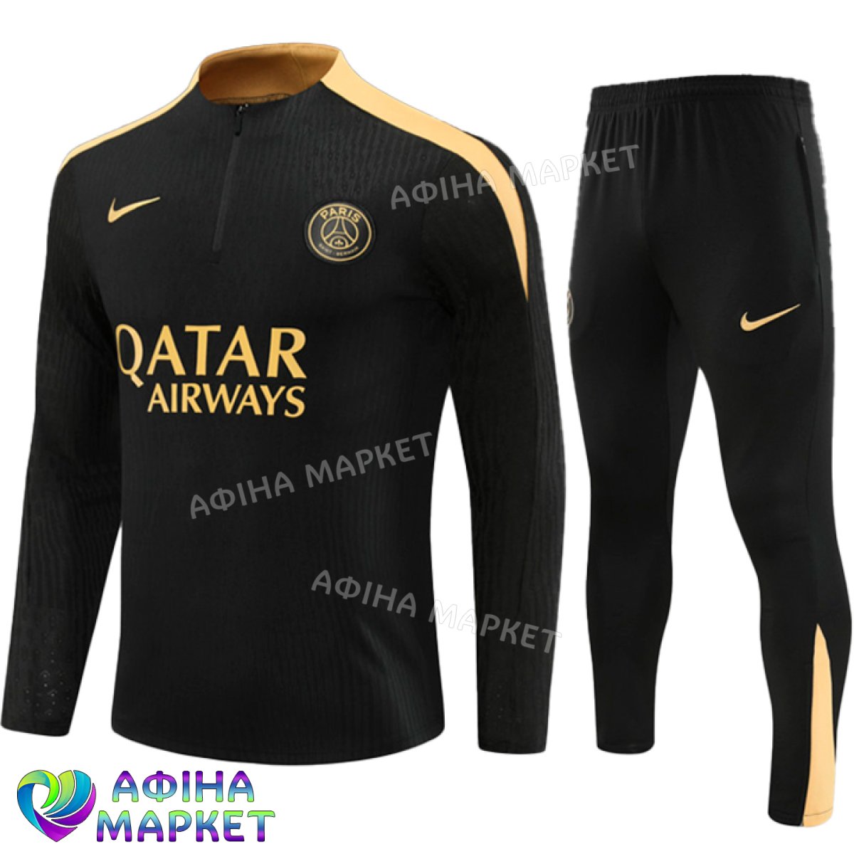 ПСЖ 2024-2025 Black/Gold Nike 160137