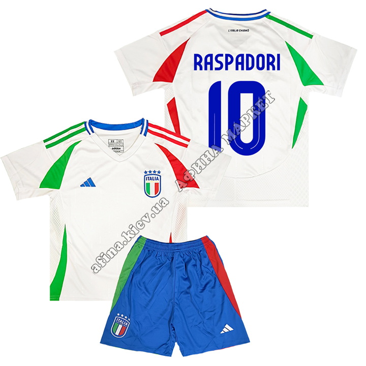 RASPADORI 10 сборной Италии EURO 2024 Italy Away 
