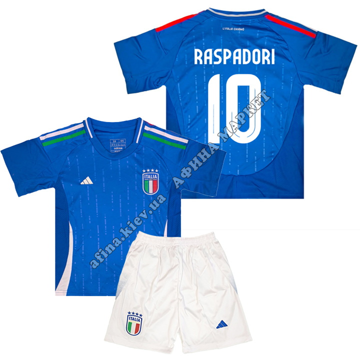 RASPADORI 10 сборной Италии EURO 2024 Italy Home  