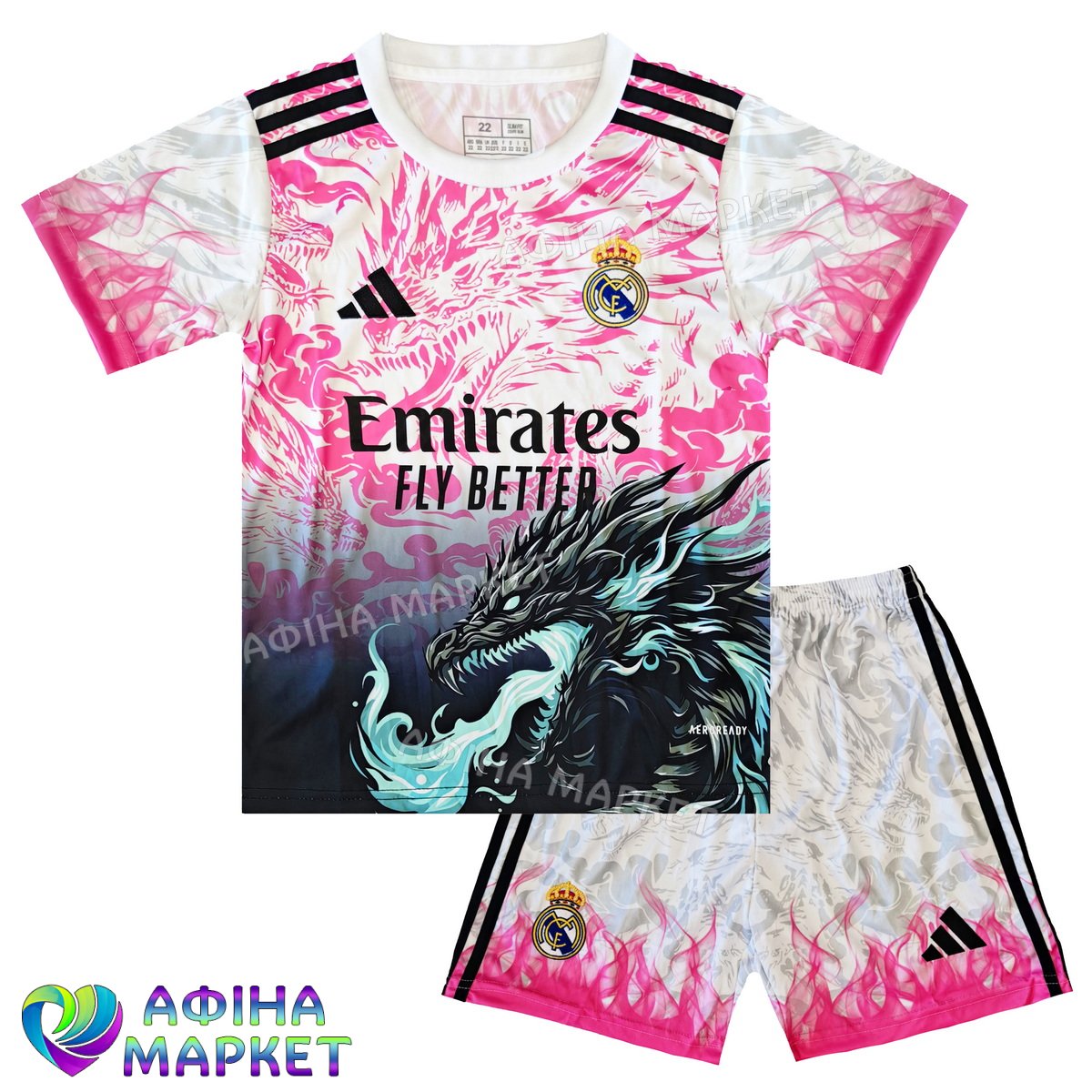 Реал Мадрид Pink Dragon 2026 Special Edition Adidas  181792