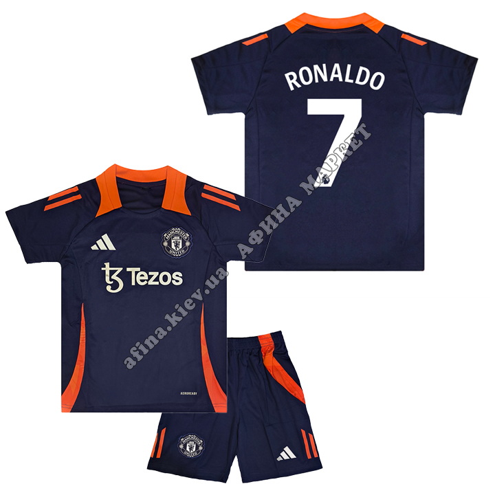 RONALDO 7 Манчестер Юнайтед 2024-2025 Adidas Training Navy 