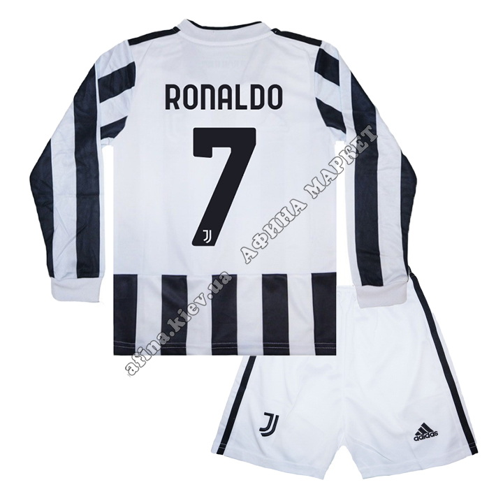 RONALDO 7 Ювентус 2021-2022 длинный рукав Adidas Home 