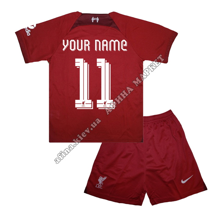 З Вашим прізвищем Ліверпуль 2022-2023 Nike Home 