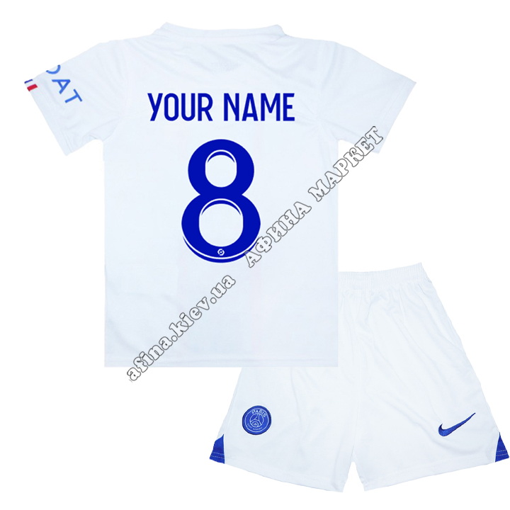 З Вашим прізвищем ПСЖ 2022-2023 Nike Third 