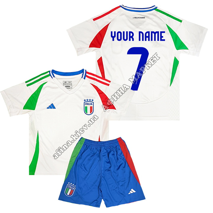 З Вашим прізвищем збірної Італії EURO 2024 Italy Away 