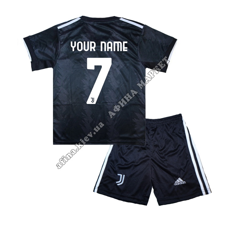 С Вашей фамилией Ювентус 2022-2023 Adidas Away 