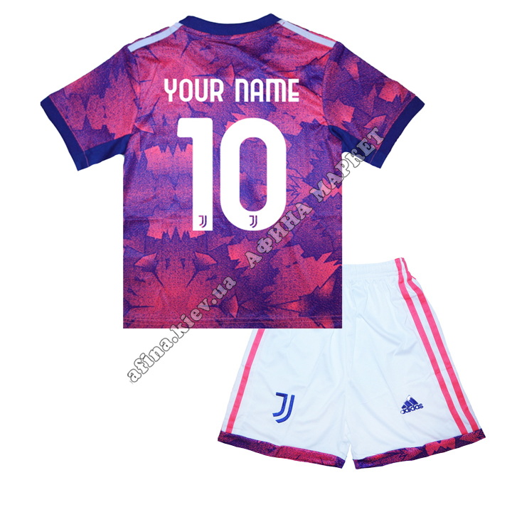 С Вашей фамилией Ювентус 2022-2023 Adidas Third 