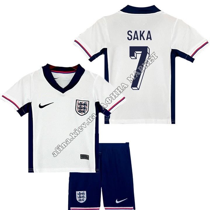 SAKA 7 сборной Англии EURO 2024 Nike England Home 