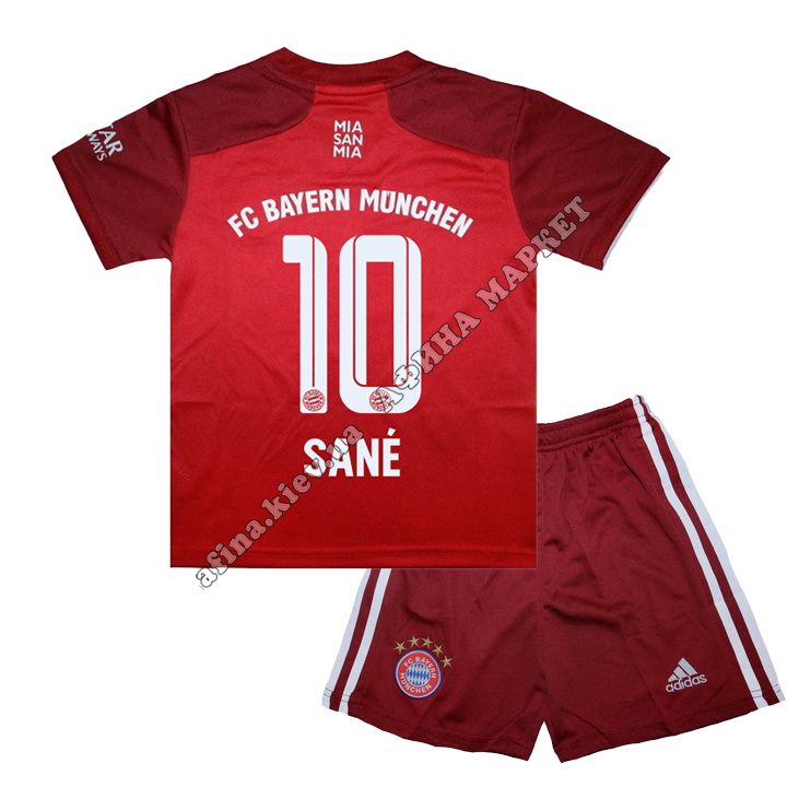SANÉ 10 Баварія Мюнхен 2021-2022 Adidas Home 