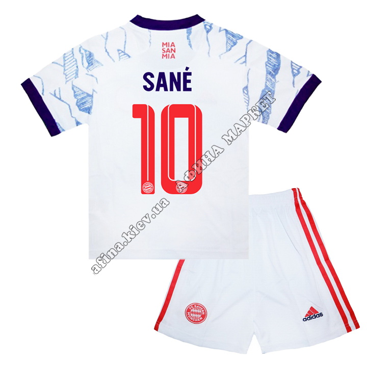 SANÉ 10 Баварія Мюнхен 2021-2022 Adidas Third 