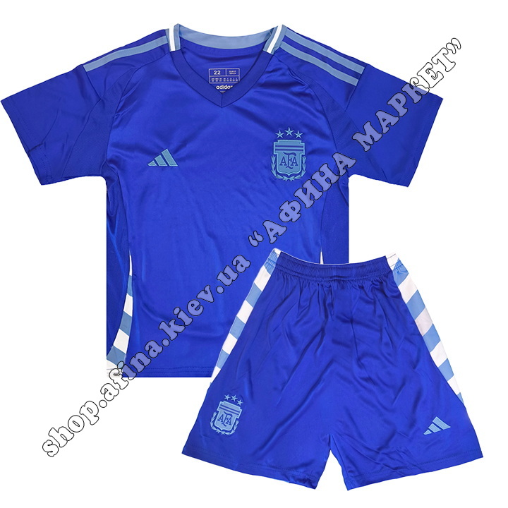 euro 2024 adidas argentina away 3535 FOOTBALL KIDS