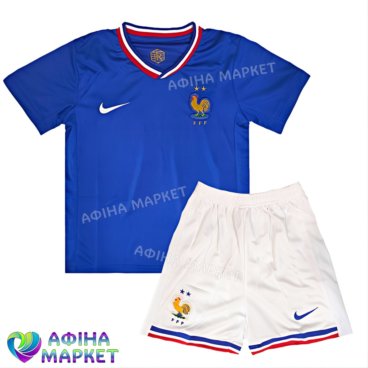 Дитяча футбольна форма збірної Франції EURO 2024 Nike France Home (3538)