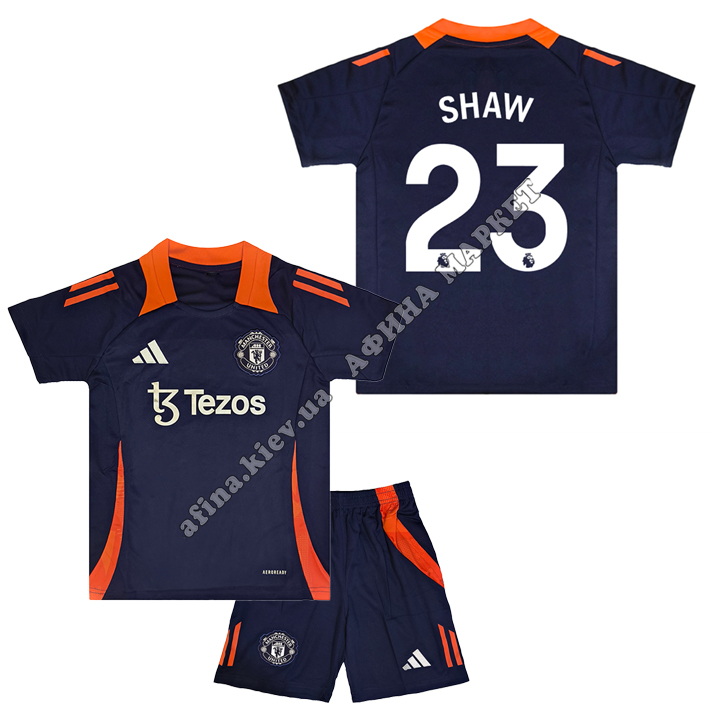 SHAW 23 Манчестер Юнайтед 2024-2025 Adidas Training Navy 