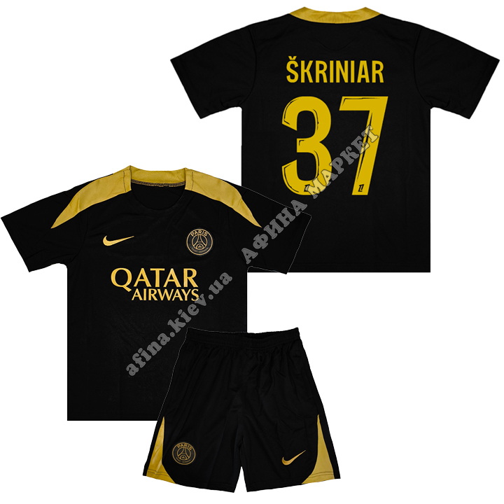 SKRINIAR 37 ПСЖ 2024-2025 Nike Training Black 